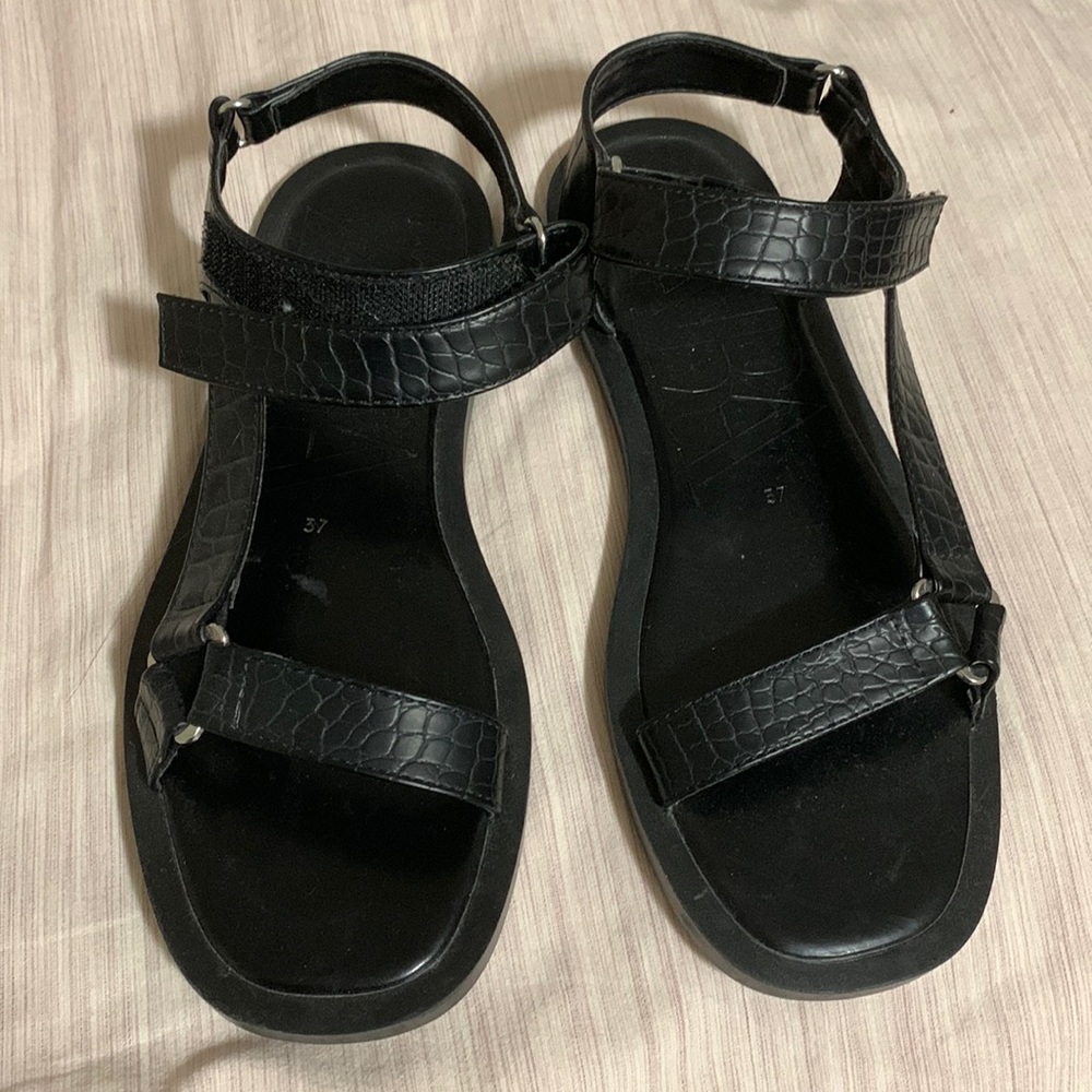 Zara Croc Sandals
